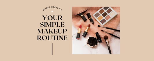Simple makeup routine