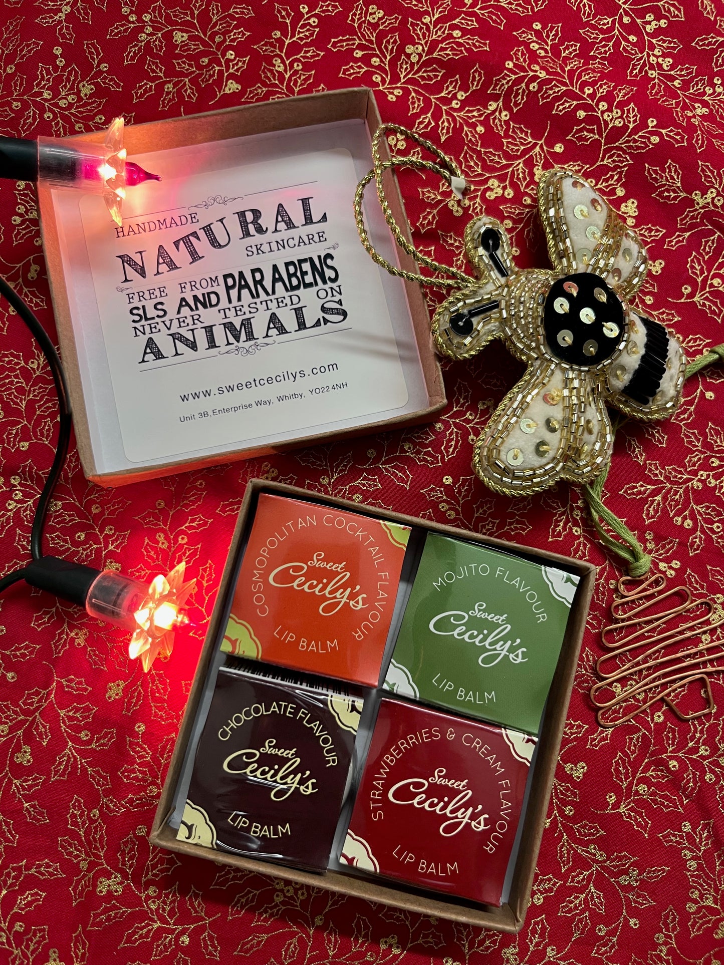 Selection Box of 4 Lip Balms