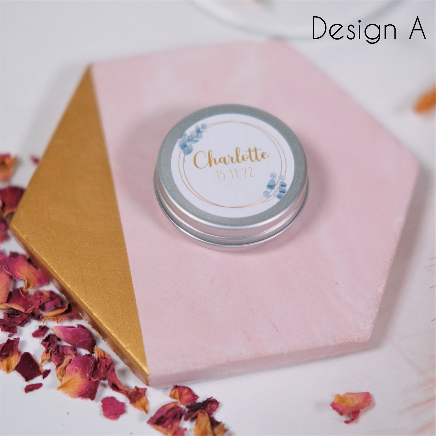 Wedding Place Setting Lip Balm Favour