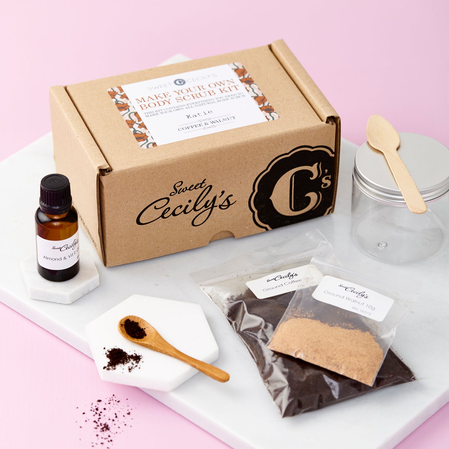 Make Your Own Body Scrub Kit