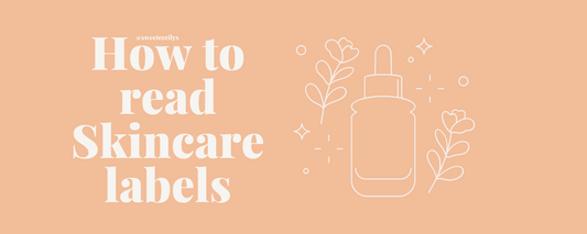 How to read skincare labels
