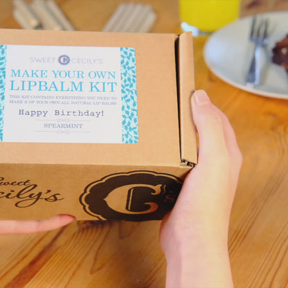 Make Your Own Lip Balm Kit - Christmas Cookie Flavour