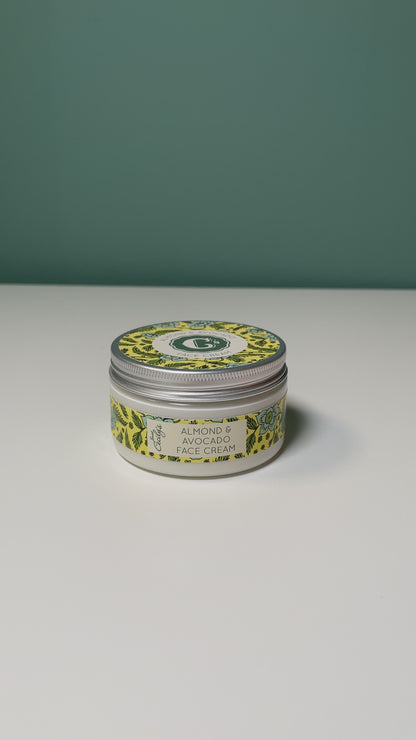 Almond and Avocado Face Cream