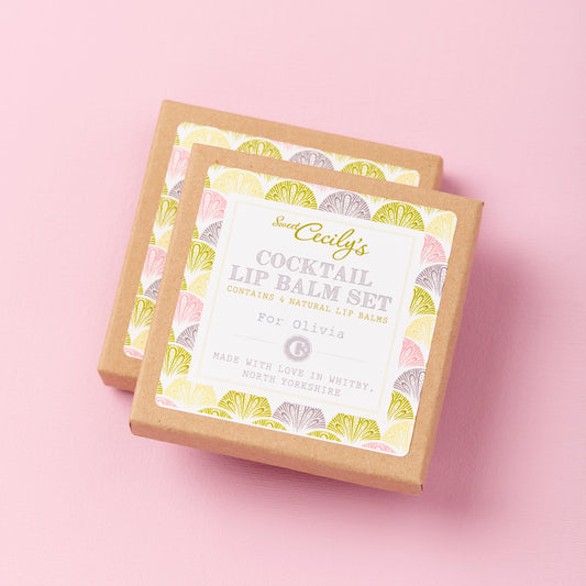 Cocktail Lip Balms Gift Box