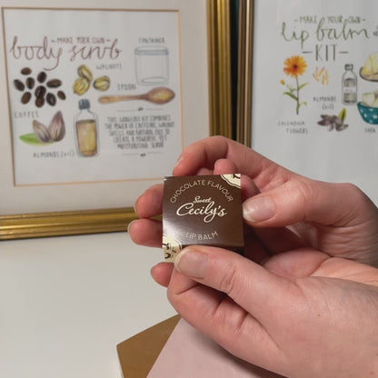 Chocolate Flavour Lip Balm